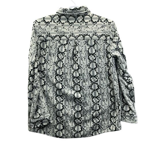 SIMPLY SOUTHERN Shacket - Snake Gray/Black- Size XL -New NWT - Picture 5 of 11